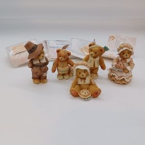 Five Enesco Bear figurines